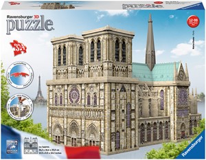 3D Puzzel - Notre Dame Parijs (324 stukjes) 22502011439