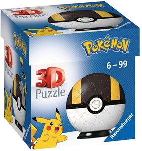 3D Puzzel - Pokemon Ultraball (54 stukjes) 30874584525