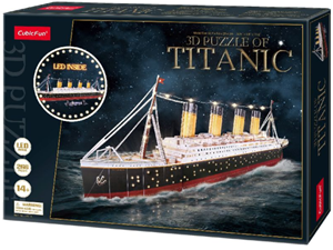 3D Puzzel - Titanic LED (266 stukjes) 38382403337