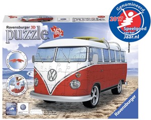 3D Puzzel - Volkswagen Bus (162 stukjes) 21982065581