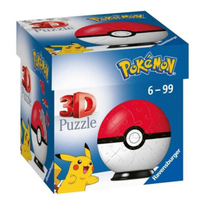 3D Ball Puzzles 54 stukjes - Poké Ball / Pokémon 3365124