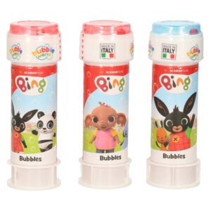 3x Bing konijn bellenblaas flesjes met bal spelletje in dop 60 ml voor kinderen 10334577