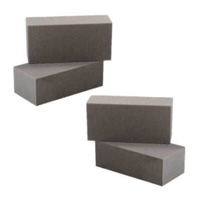 3x Blokken rechthoekig grijs steekschuim/oase nat 23 x 11 x 7 cm 10254429