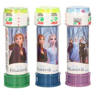 3x Disney Frozen 2 bellenblaas flesjes met bal spelletje in dop 60 ml voor kinderen 10334672