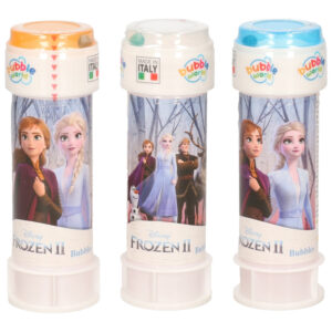 3x Disney Frozen 2 bellenblaas flesjes met bal spelletje in dop 60 ml voor kinderen 10335235