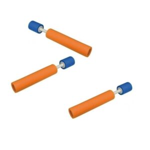 3x Foam supersoaker waterpistolen 33 cm 10116516