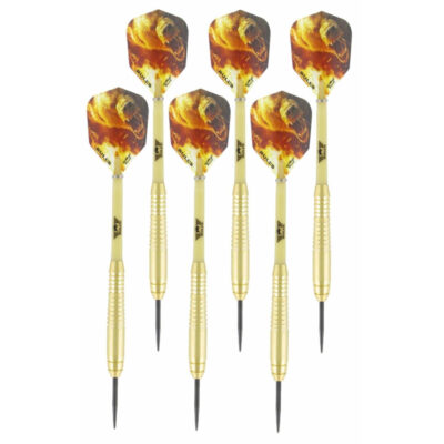 3x Set van 3 dartpijlen Bear Brass 21 grams 10234284