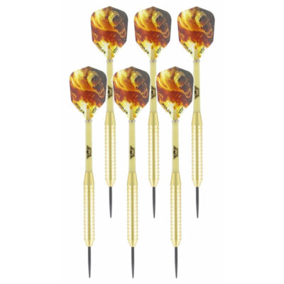 3x Set van 3 dartpijlen Bear Brass 23 grams 10234402