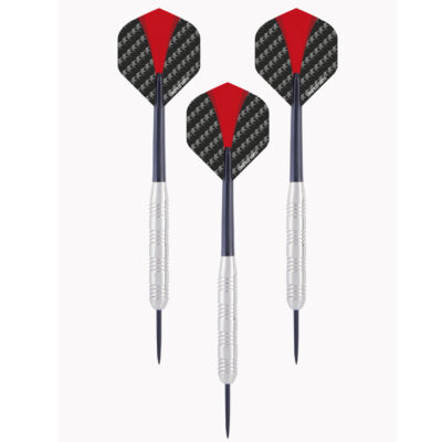 3x Set van 3 dartpijlen Longfield darts nickel silver 21 grams 10237755