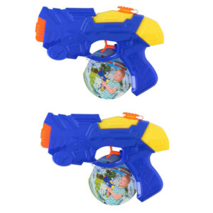 3x Waterpistolen/waterpistool blauw van 19 cm 30 ml kinderspeelgoed 10201623