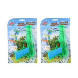 3x Waterpistolen/waterpistool groen van 18 cm kinderspeelgoed 10201723