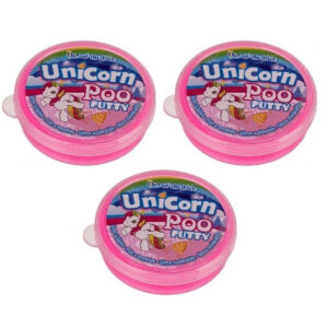 3x potjes roze eenhoorn slijm speelgoed 40 gram 10213339