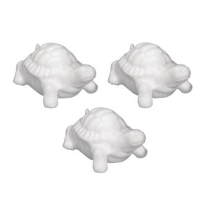 3x stuks piepschuim figuren schildpadden van 12 cm 10213878