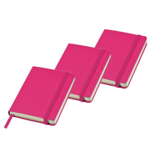 3x stuks roze luxe schriften A5 formaat 10211600