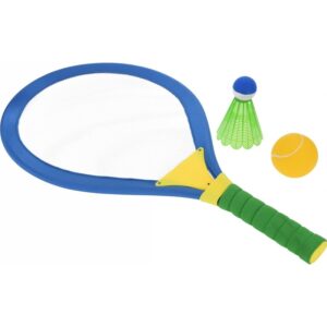 4-delige tennis/badminton set groot 10117573