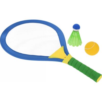 4-delige tennis/badminton set groot 10117573