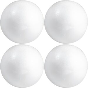 4x Beschilderbare piepschuim ballen/bollen 10 cm 10159108