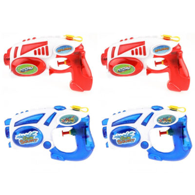 4x Waterpistolen/waterpistool van 19 cm kinderspeelgoed 10201761