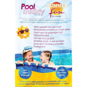 4x zakjes Pool Buddy zwembad onderhoud tegen gladde zwembadbodem 10260555