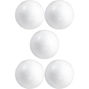 5x Beschilderbare piepschuim ballen/bollen 10 cm 10159109