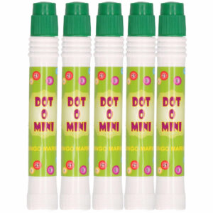 5x Bingo stiften/markers groen 10131943