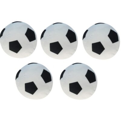 5x Pluche speelgoed voetbal 16 cm 10170008