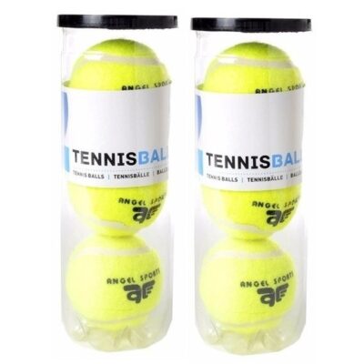 6x Tennisballen in koker 10153529