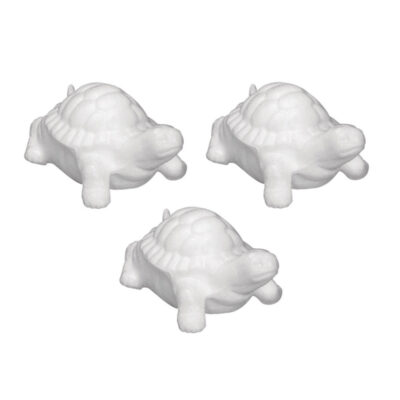 6x stuks piepschuim figuren schildpadden van 12 cm 10213879