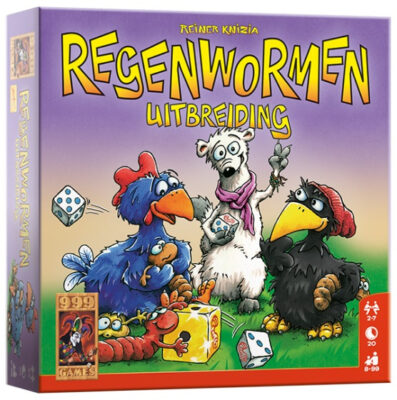 999 Games dobbelspel Regenwormen: Uitbreiding (NL) 468917