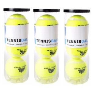 9x Tennisballen in koker 10153552