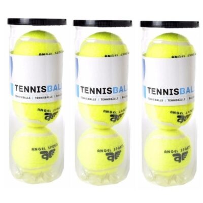 9x Tennisballen in koker 10153552