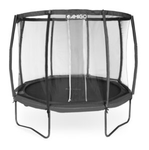 AMIGO trampoline Deluxe met veiligheidsnet 305 cm zwart 1020532