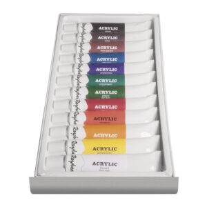 Acrylverf schilder set tubes 12 kleuren 12 ml 10267416