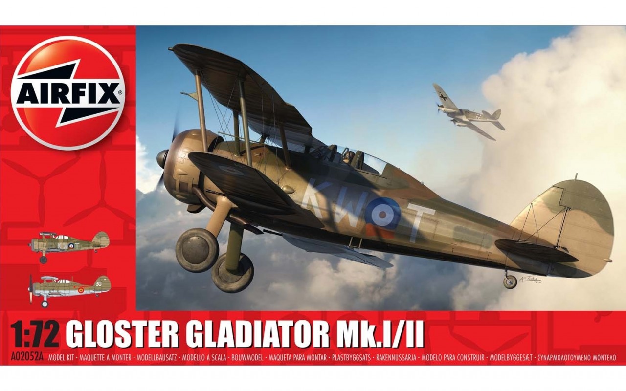 Airfix 1/72 Gloster Gladiator MK1/MK2 28278