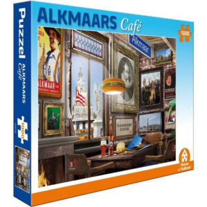 Alkmaars Café Puzzel 1000 Stukjes 3749544