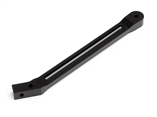 Alum. Rear Chassis Anti Bending Rod Black (101795) 10605