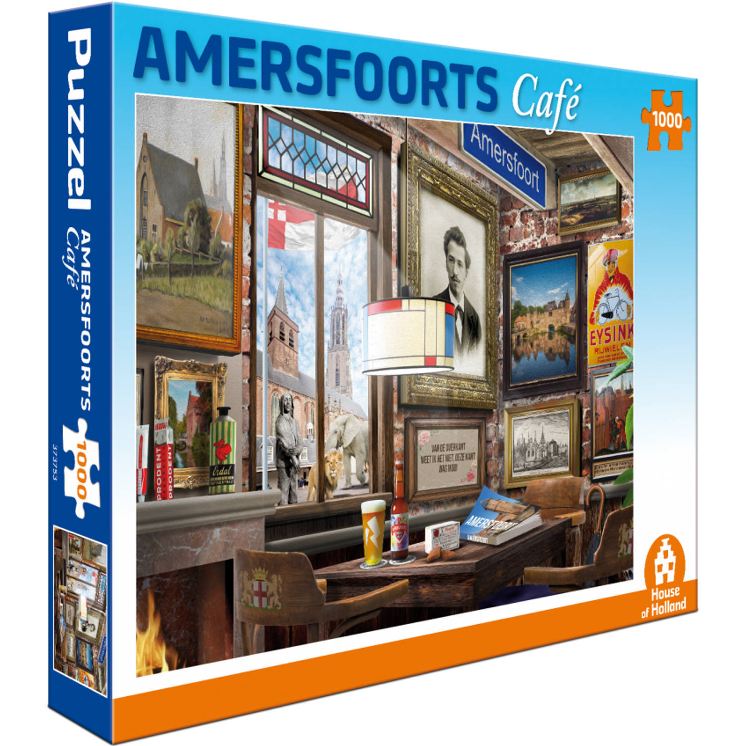 Amersfoorts Café Puzzel 1000 Stukjes 3749543