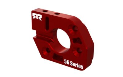 Arrma - Aluminum Motor Plate 56 Series Red (ARA320591) 34799