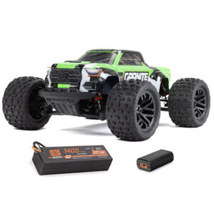 Arrma Granite Grom 4x4 Mega 1/18 electro monster truck RTR - Groen 39156