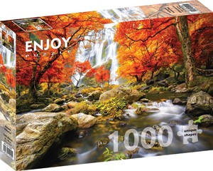 Autumn Waterfall Puzzel (1000 stukjes) 37463140955