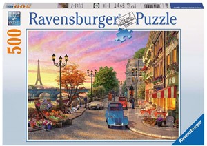 Avondsfeer in Parijs Puzzel (500 stukjes) 31178304243