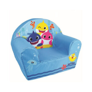 Baby Shark kinderstoel/kinderfauteuil voor peuters 33 x 52 x 42 cm 10339138