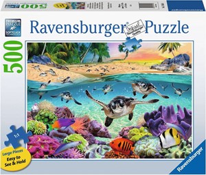 Baby Zeeschildpadden Puzzel (500 XL stukjes) 35200539761