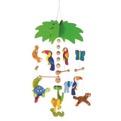 Baby mobiel jungle dieren 10062337