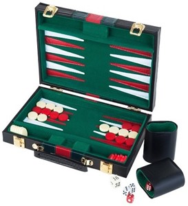 Backgammon Koffer Groen (38 cm) 25253716699