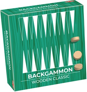 Backgammon in houten box 22637412719