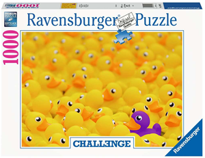 Badeendjes Challenge Puzzel (1000 stukjes) 33942835497