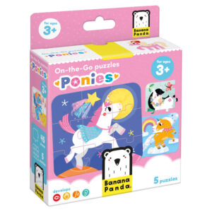 Banana Panda On-the-Go Puzzel Pony&apos;s 3+ 3986008