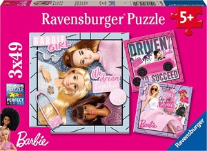 Barbie Inspire the World Puzzel (3 x 49 stukjes) 35162806345