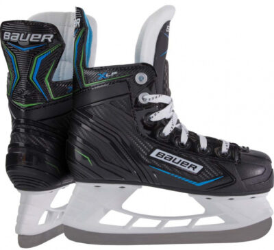 Bauer ijshockeyschaatsen X LP junior polycarbonaat zwart/wit maat 31 S 1014068